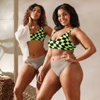 Toxic Tiles Sport Bikini Top