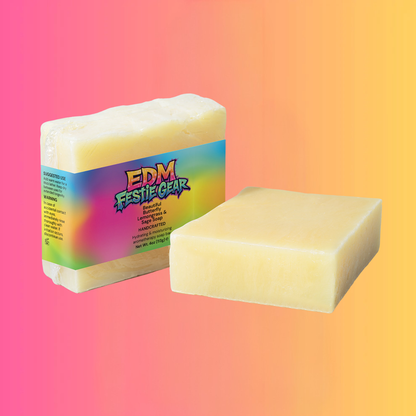 Stunning Butterfly Lemongrass & Sage Festival Soap for Ravers