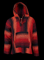 Baja Joy High-Quality Pull-Over Hoodie Autumn Orange Sunset