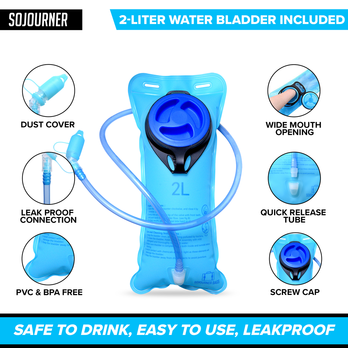 Festival Hydration Pack — Liquid Shine™ Series (Medium)