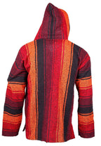 Baja Joy High-Quality Pull-Over Hoodie Autumn Orange Sunset