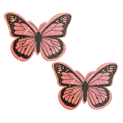 Bella Rosa Iridescent Butterfly Pasties