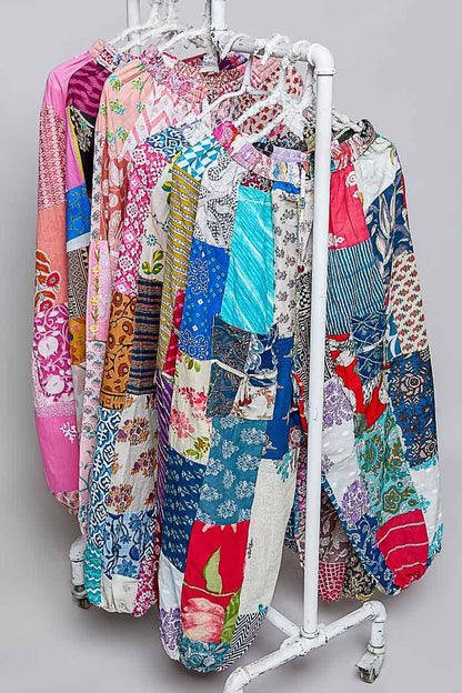 One-of-a-Kind Boho Printed Woven Jogger Pants | Assorted