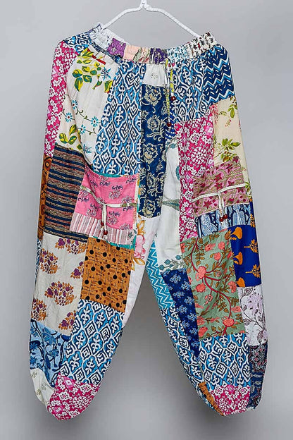 One-of-a-Kind Boho Printed Woven Jogger Pants | Assorted