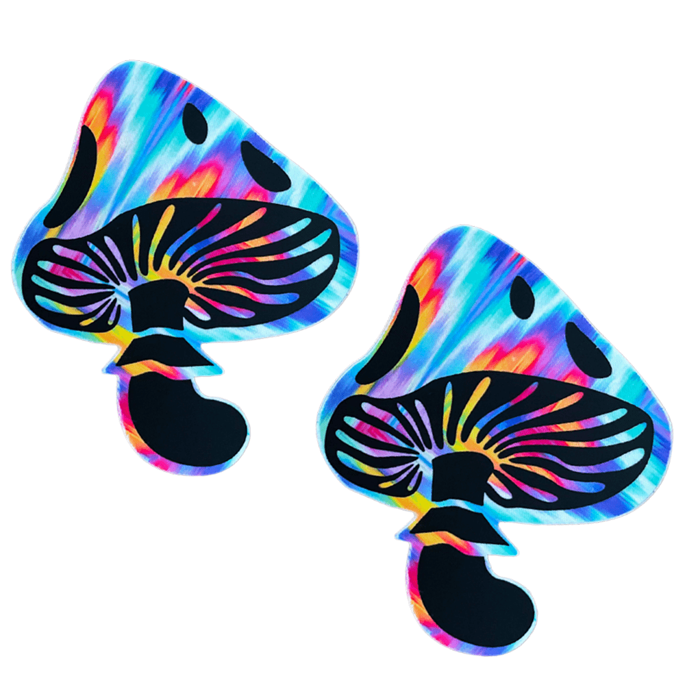 Aztec Toadstool Festival Pasties — UV Reactive