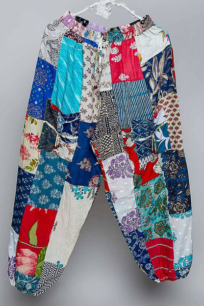 One-of-a-Kind Boho Printed Woven Jogger Pants | Assorted