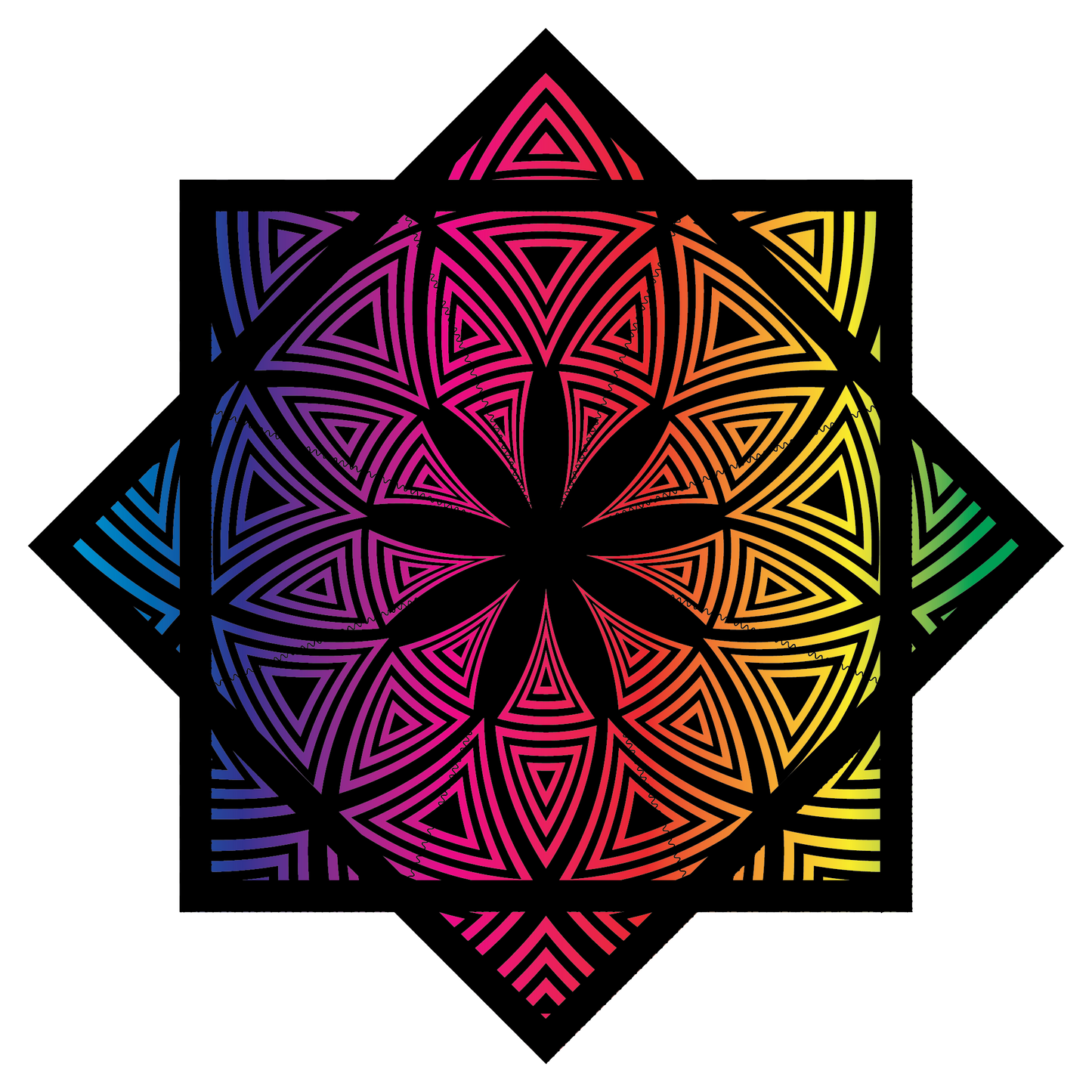 Flower Void – Mini FlowStar 24" (Ready to Ship)