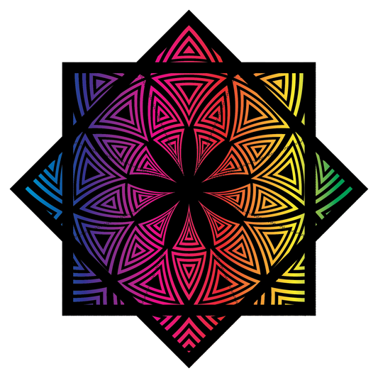 Flower Void – Mini FlowStar 24" (Ready to Ship)