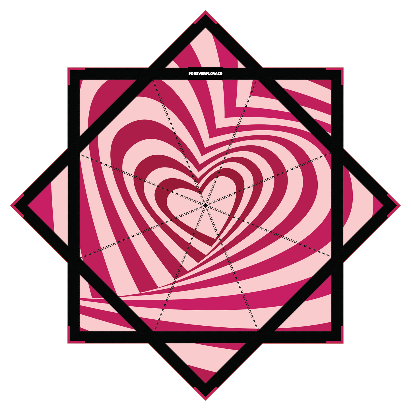 Full Heart – Forever FlowStar 26" (Ready To Ship)