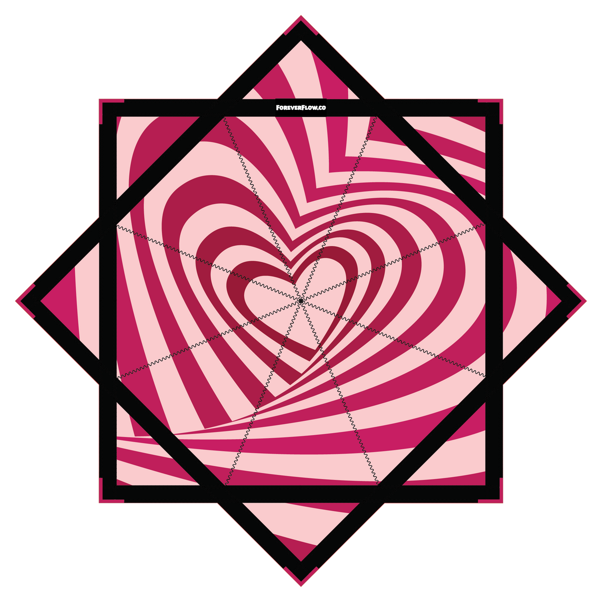 Full Heart – Forever FlowStar 26" (Ready To Ship)
