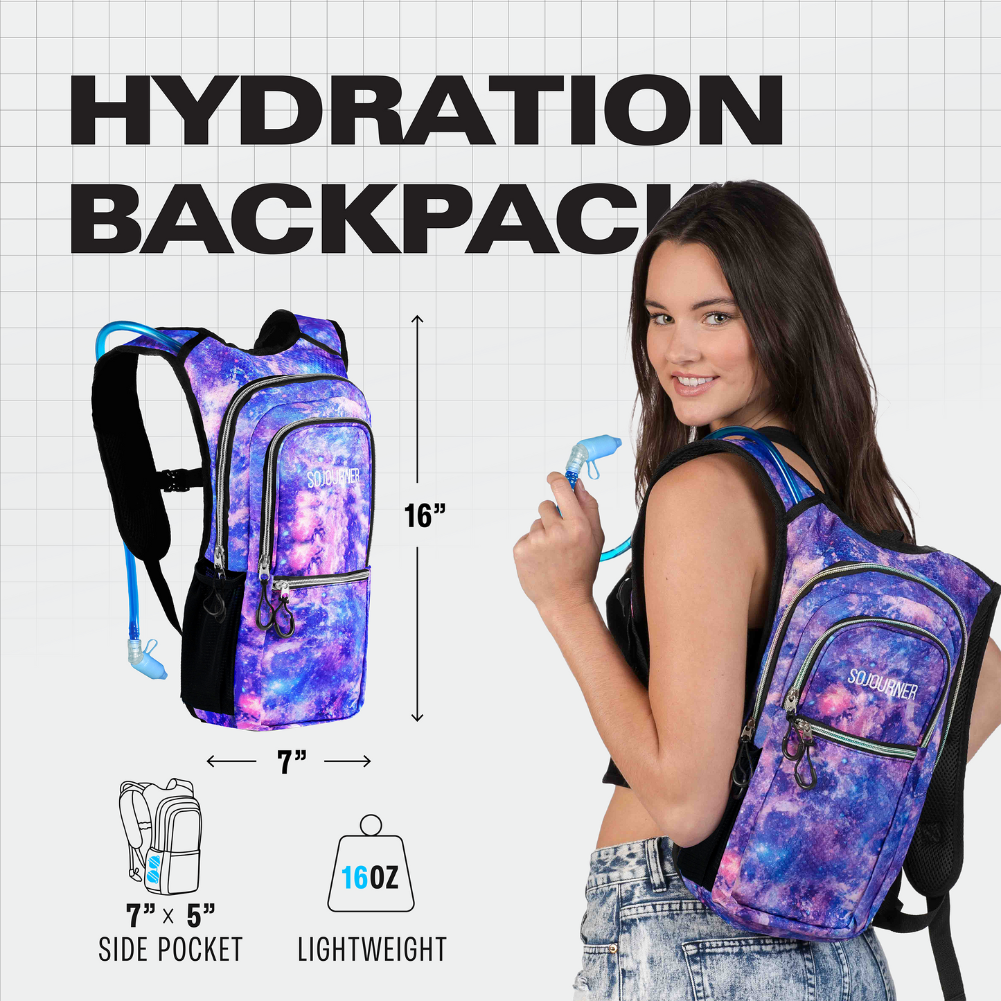 Festival Hydration Pack — Liquid Shine™ Series (Medium)