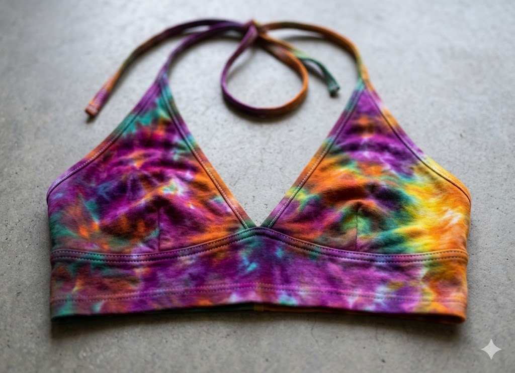 Cosmic Bloom Halter Top