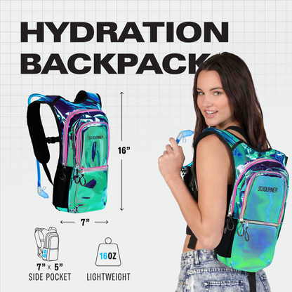 Festival Hydration Pack — Liquid Shine™ Series (Medium)