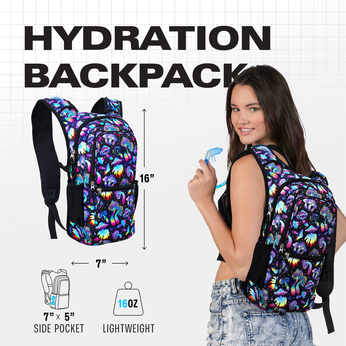 Festival Hydration Pack — Liquid Shine™ Series (Medium)