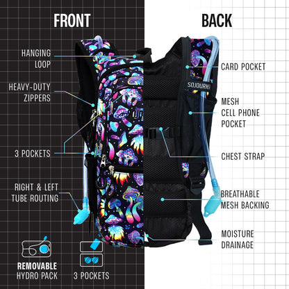 Festival Hydration Pack — Liquid Shine™ Series (Medium)