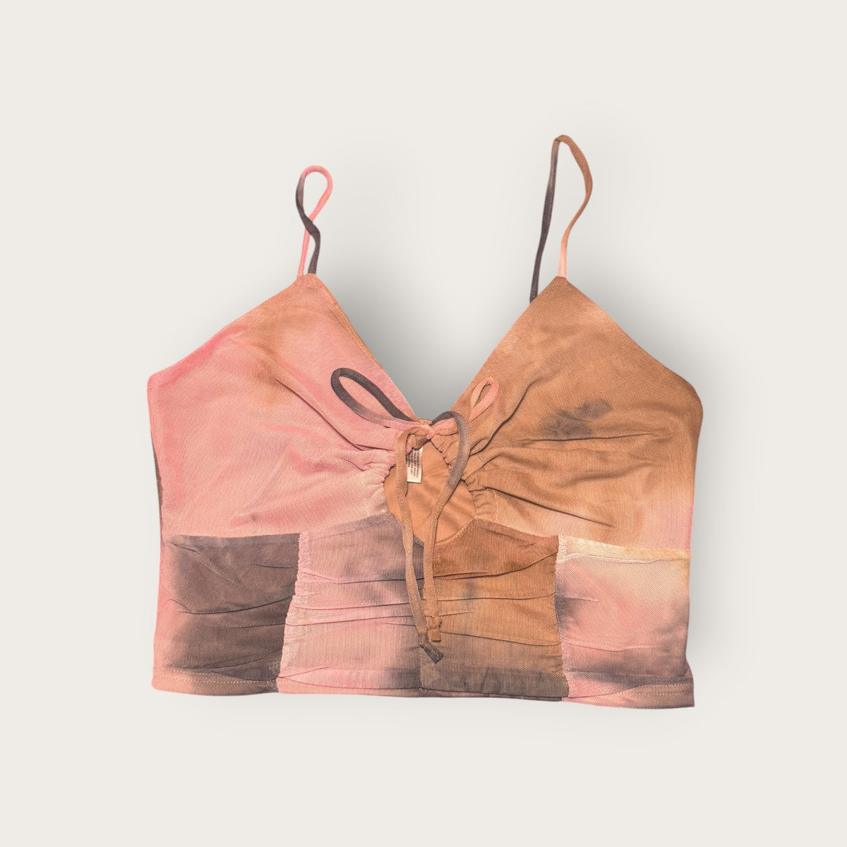 Cool Drift Ribbed Brami Top | Camel