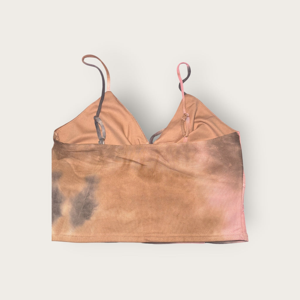 Cool Drift Ribbed Brami Top | Camel