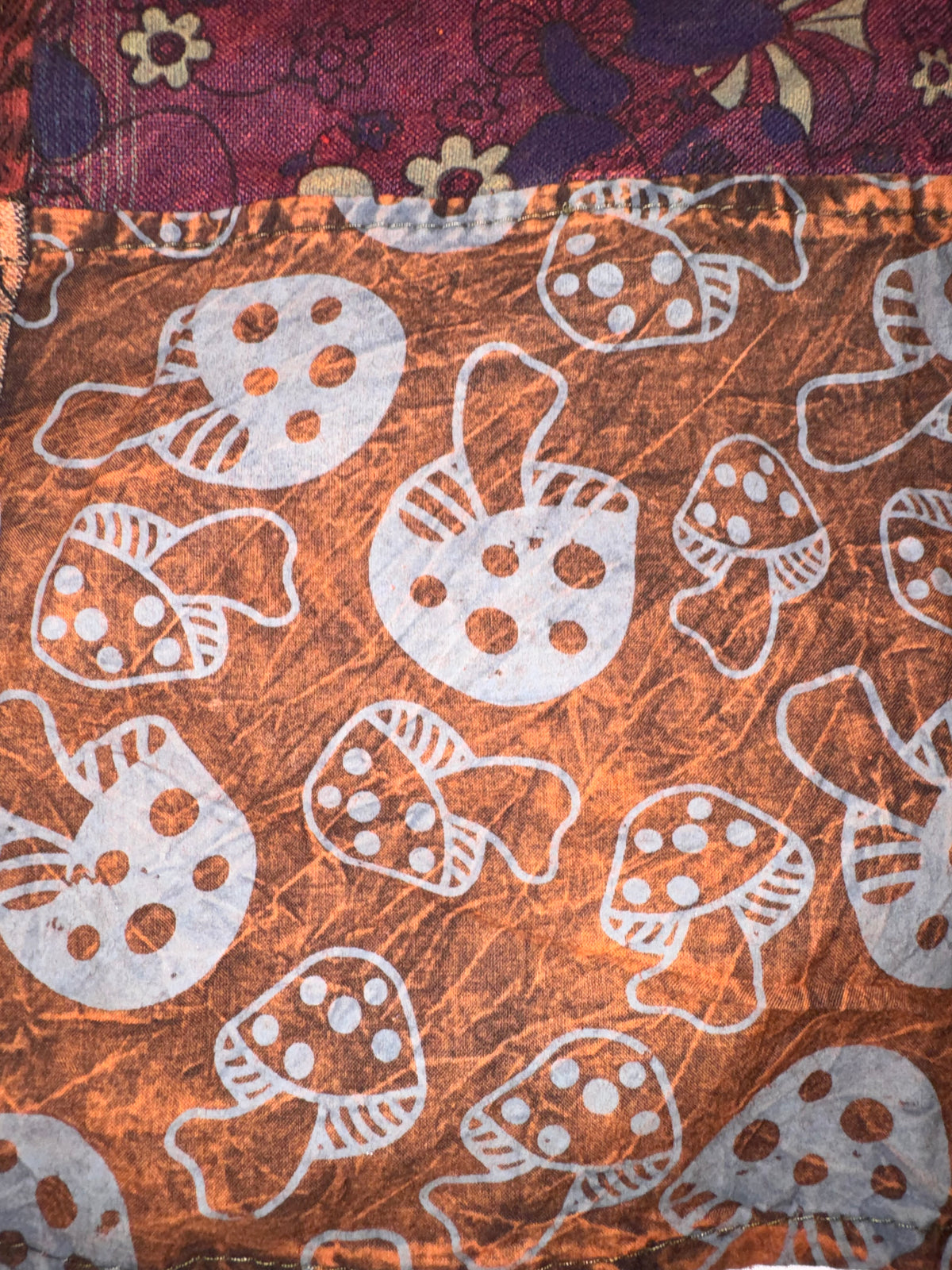 Shakedown Shroom Patchwork Button-Up
