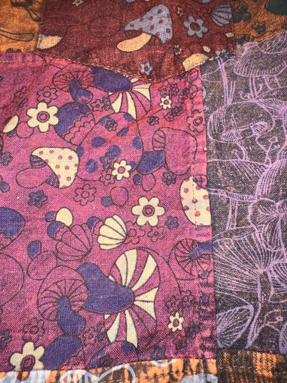 Shakedown Shroom Patchwork Button-Up