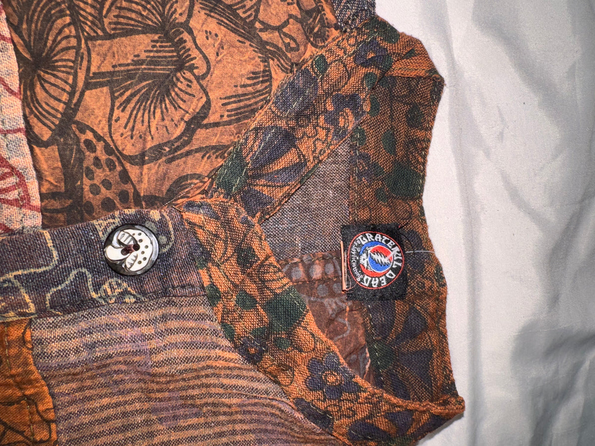 Shakedown Shroom Patchwork Button-Up