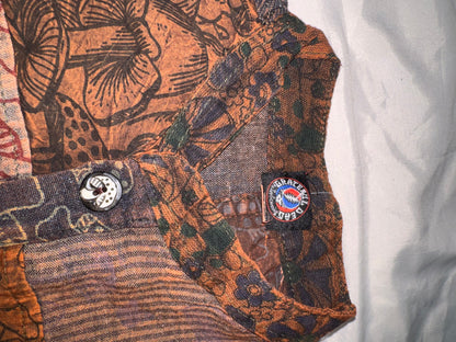 Shakedown Shroom Patchwork Button-Up