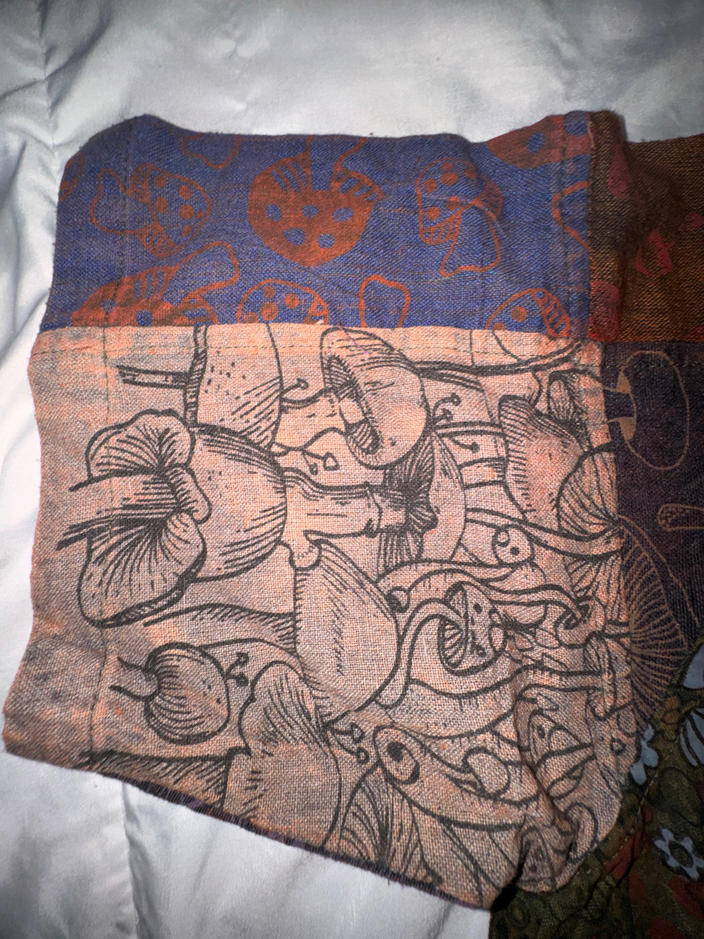 Shakedown Shroom Patchwork Button-Up