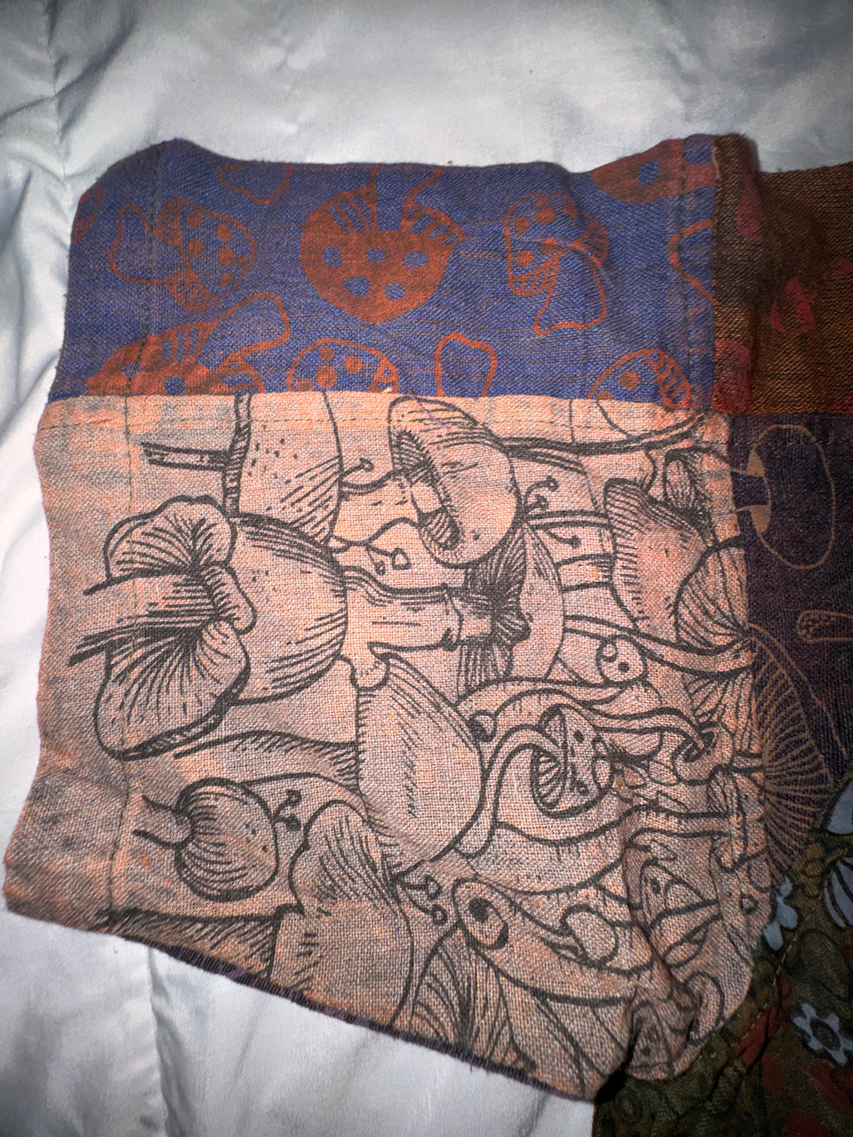 Shakedown Shroom Patchwork Button-Up