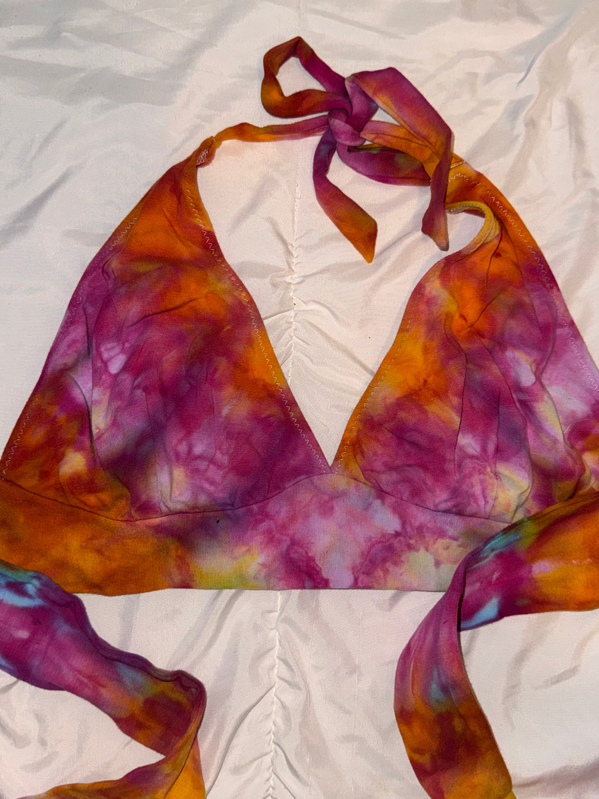 Cosmic Bloom Halter Top