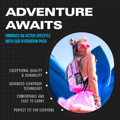 Festival Hydration Pack — Liquid Shine™ Series (Medium)