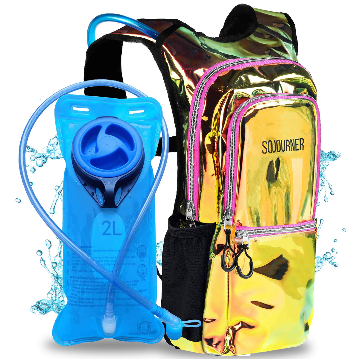 Festival Hydration Pack — Liquid Shine™ Series (Medium)