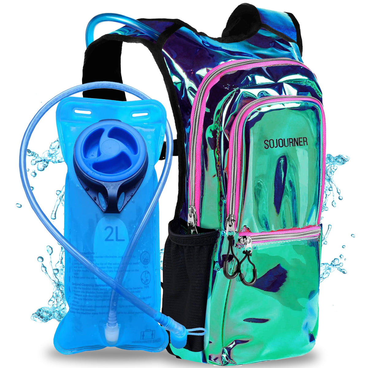 Festival Hydration Pack — Liquid Shine™ Series (Medium)