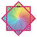 Rainbow Spin – Forever FlowStar 26" (Ready to Ship)