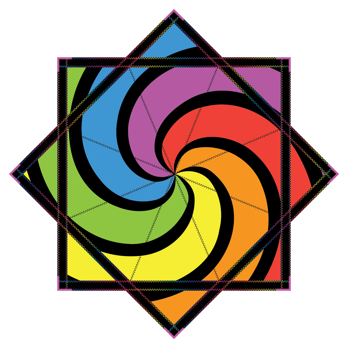 Wonka Swirl – Forever FlowStar 26" (Ready To Ship)