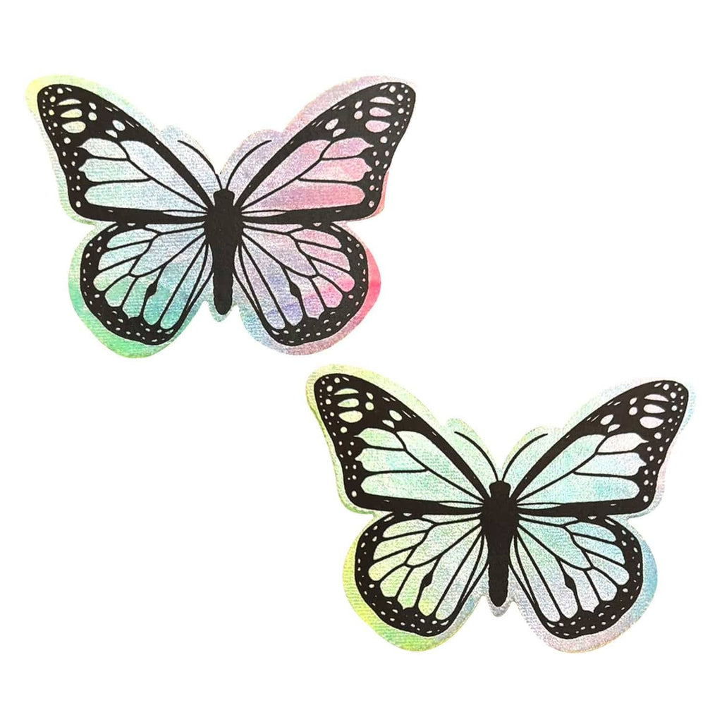 Rainbow Sherbet Velvet Butterfly Pasties