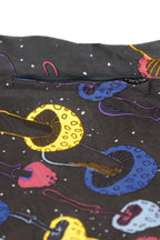 Wrap Skirt With Zip Pocket Magic Mushroom