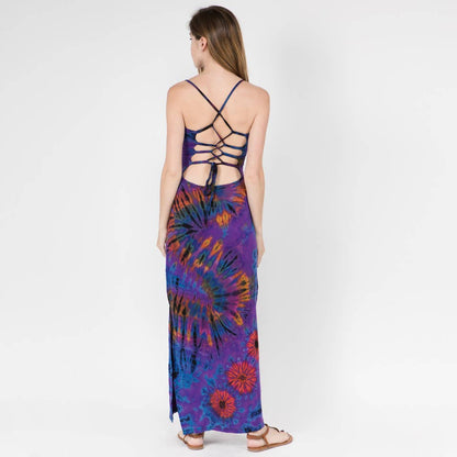 Liquid Mudmee Slit Maxi Dress