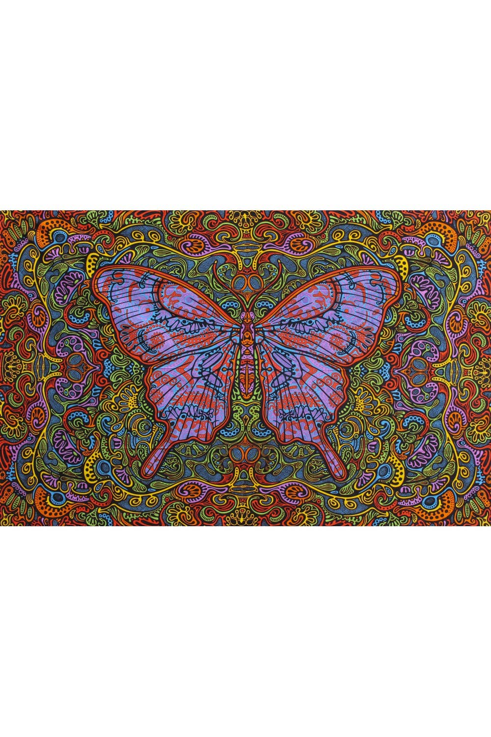 3D Tapestry Butterfly Daydream Hanger Packaged Tapestries