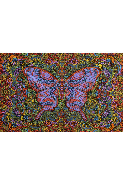 3D Tapestry Butterfly Daydream Hanger Packaged Tapestries