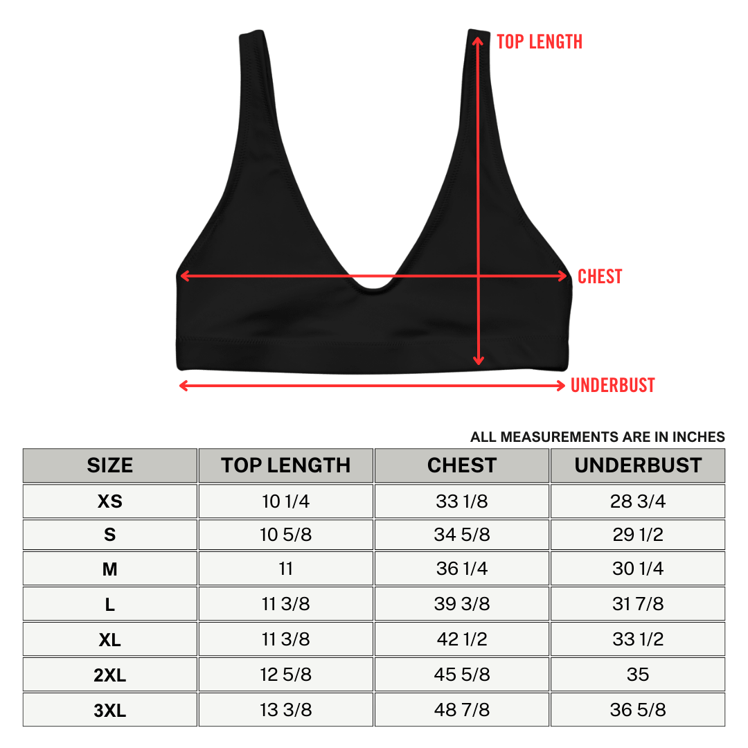Toxic Tiles Sport Bikini Top