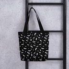 Blackout Batty Tote Bag