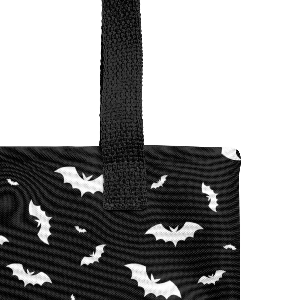 Blackout Batty Tote Bag