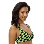 Toxic Tiles Sport Bikini Top