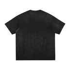 Cemetery Haunts Vintage Washed Hand-Frayed T-Shirt