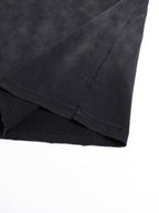 Cemetery Haunts Vintage Washed Hand-Frayed T-Shirt