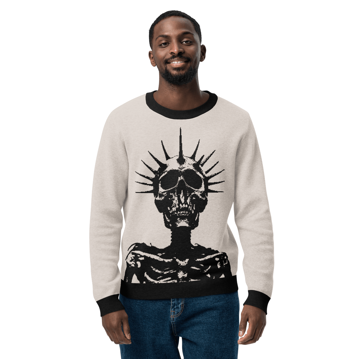 Corpse King Knit Crew Neck Sweater