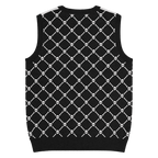 Crossbones Knit V-Neck Vest