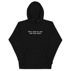 Don't Touch My Soul Embroidered Hoodie