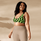 Toxic Tiles Sport Bikini Top