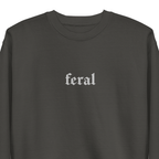 Feral Blackout Embroidered Sweatshirt