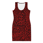Fire Feline Bodycon Dress